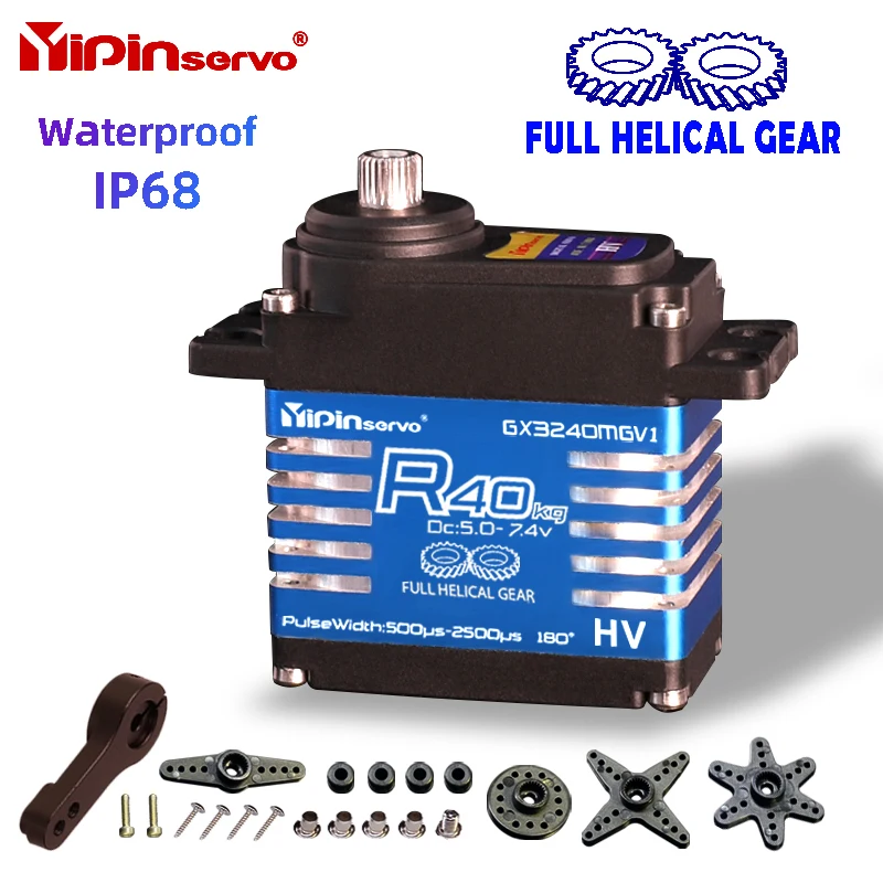 Rc Hobby Products - Waterproof IP68 RC Servo 40kg All