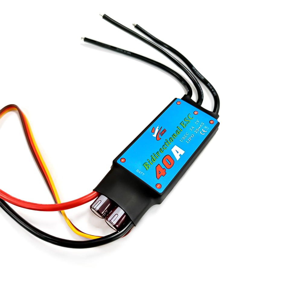 Esc Waterproof 60A - ZMR 12A-80A Bidirectional Brushless ESC RC
