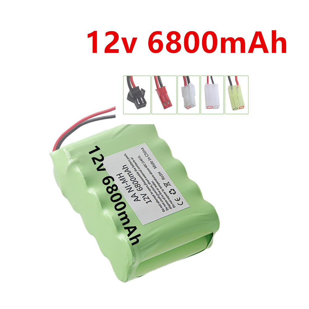 Rc Hobby Tools - 12v 6800mAh NI-MH Rechargeable Battery With
