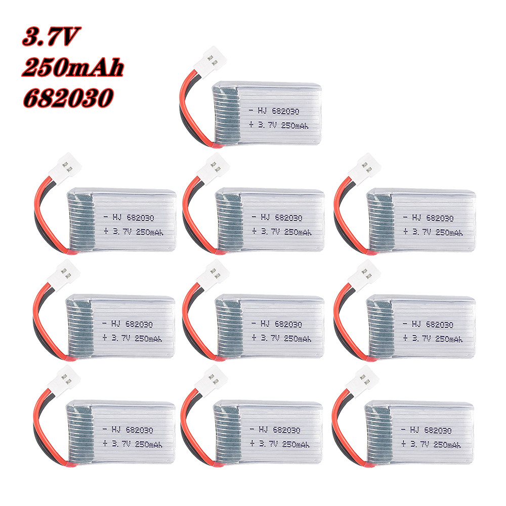4/5/10pcs High Rate 3.7V 250mA - đánh giá và giá Rc Hobby Parts
