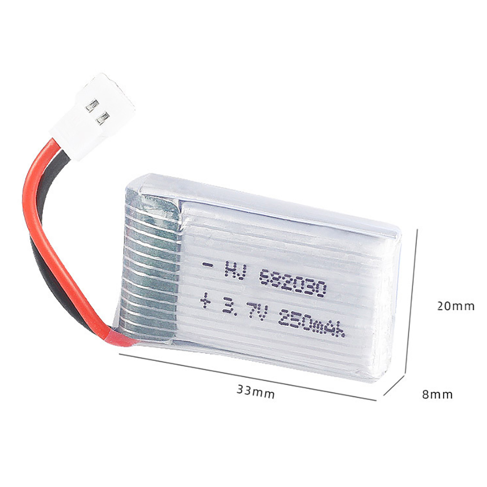 4/5/10pcs High Rate 3.7V 250mA - đánh giá và giá Rc Hobby Parts