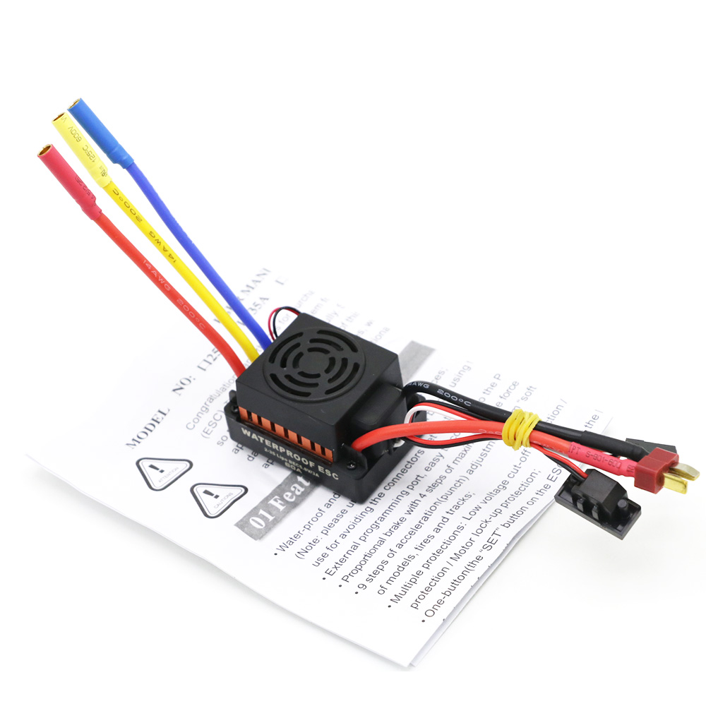 New Upgrade Waterproof 3650 39 - đánh giá và giá Esc Waterproof 60A