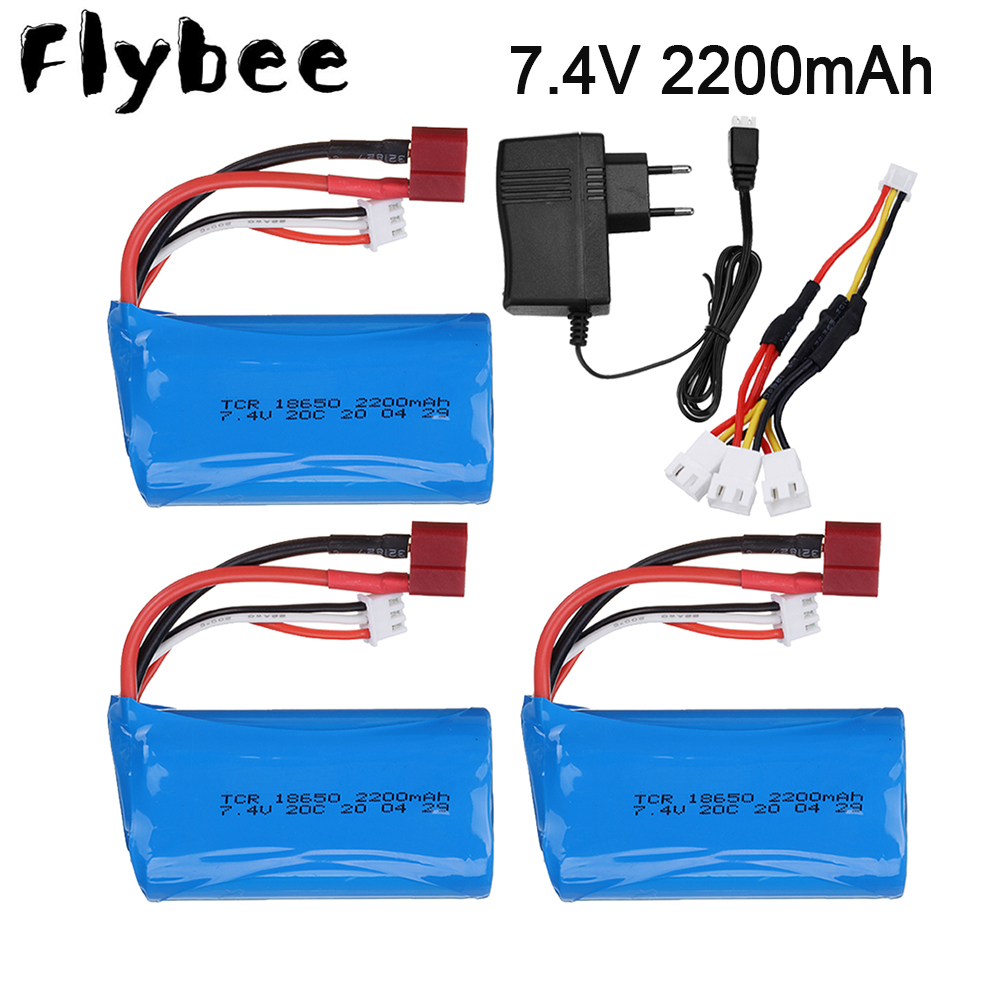 7.4V 2200mAh 18650 Lipo Batery - đánh giá và giá Rc Hobby Parts