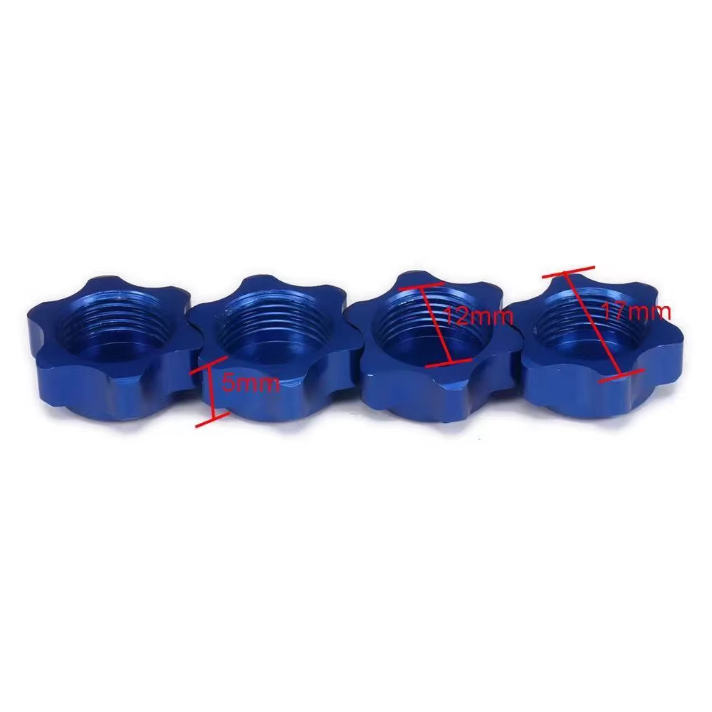 17mm Aluminum Wheel Hub Hex Nu - đánh giá và giá Rc Hobby Parts