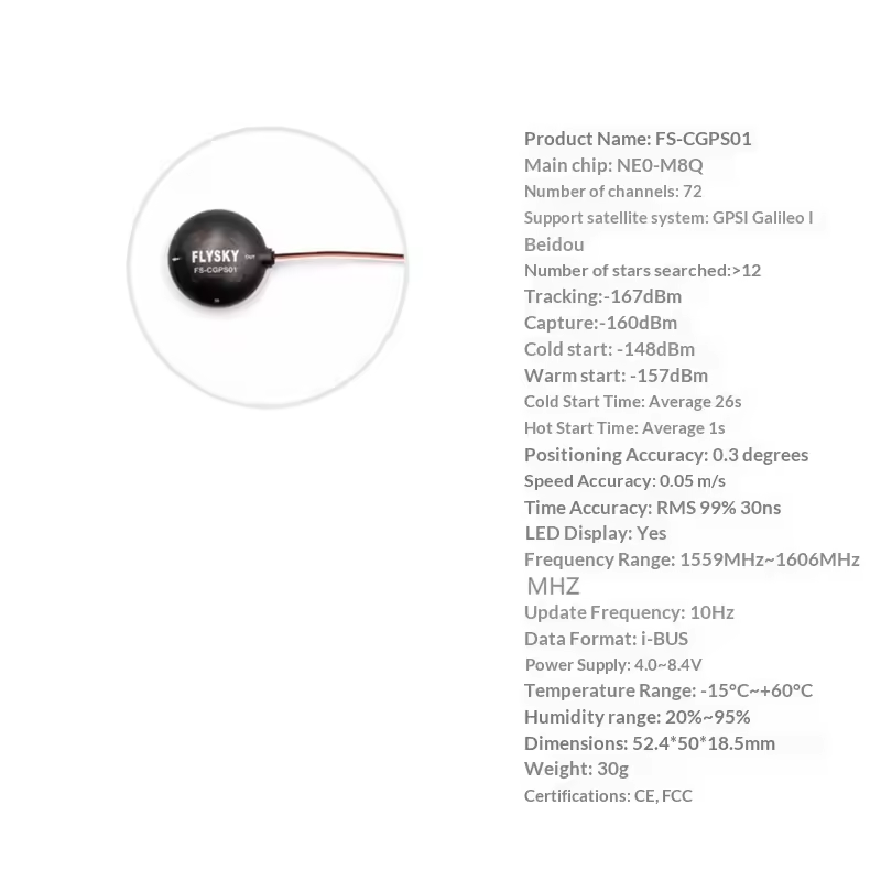 Flysky FS-G11P GPS FS-CGPS01 7 - đánh giá và giá Rc Hobby Products