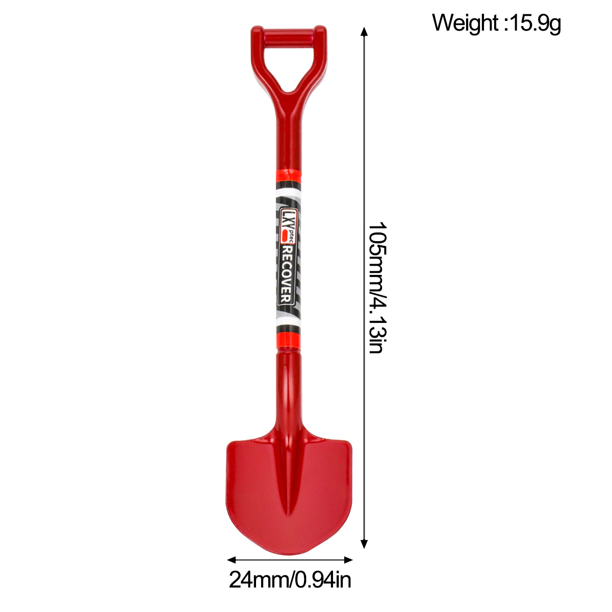 Simulated Metal Shovel Decorat - đánh giá và giá Rc Hobby Tools