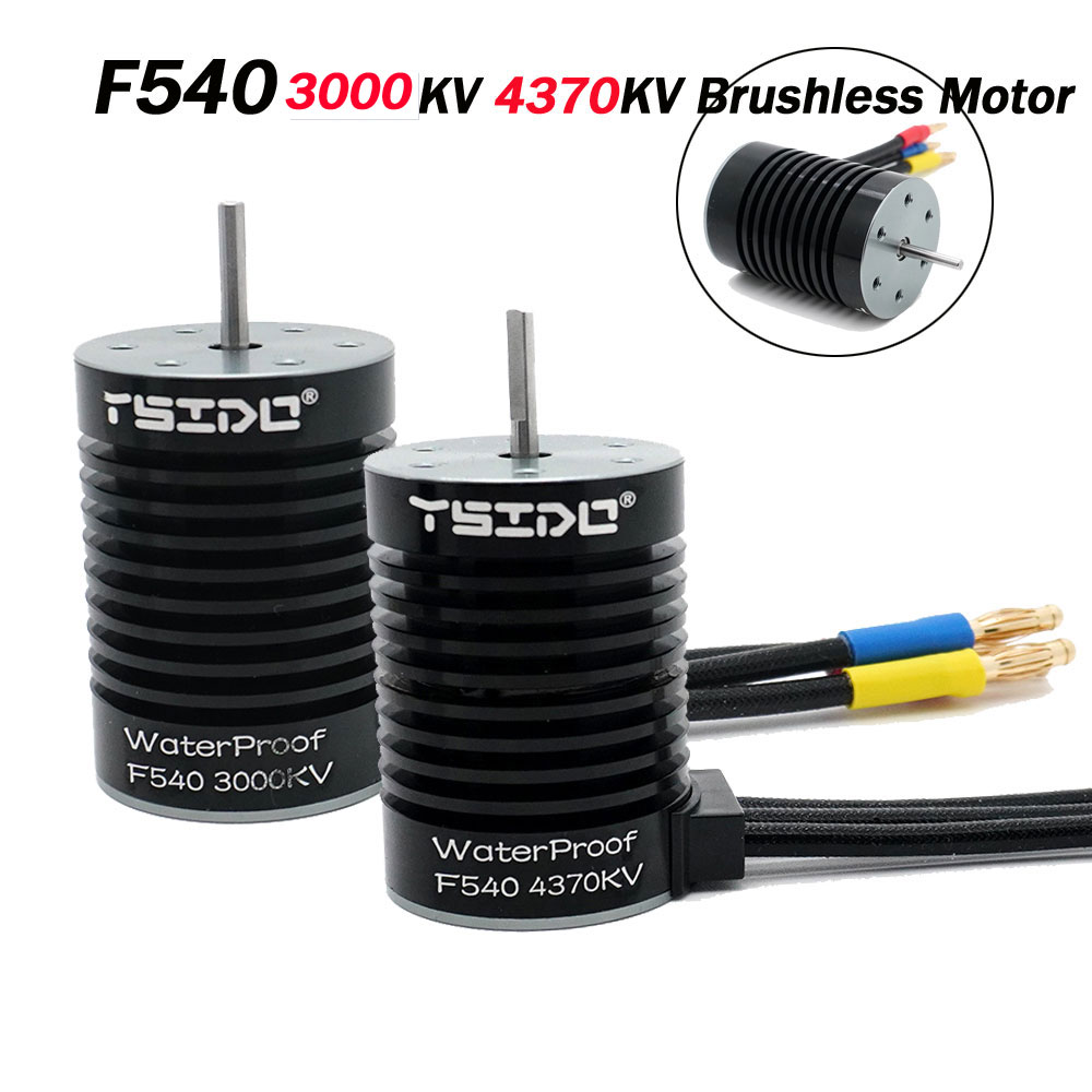 YSIDO RC Part Waterproof F540  - đánh giá và giá Esc Waterproof 60A