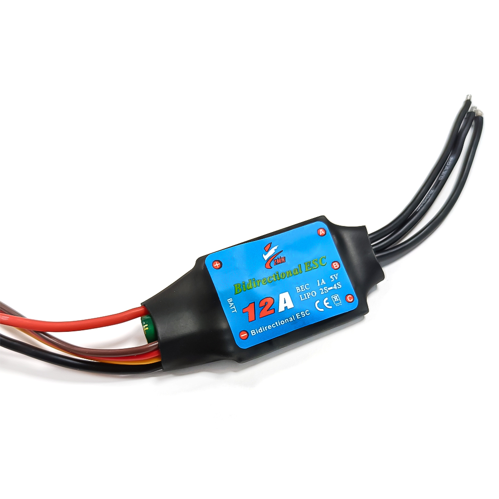 ZMR 12A-80A Bidirectional Brus - đánh giá và giá Esc Waterproof 60A
