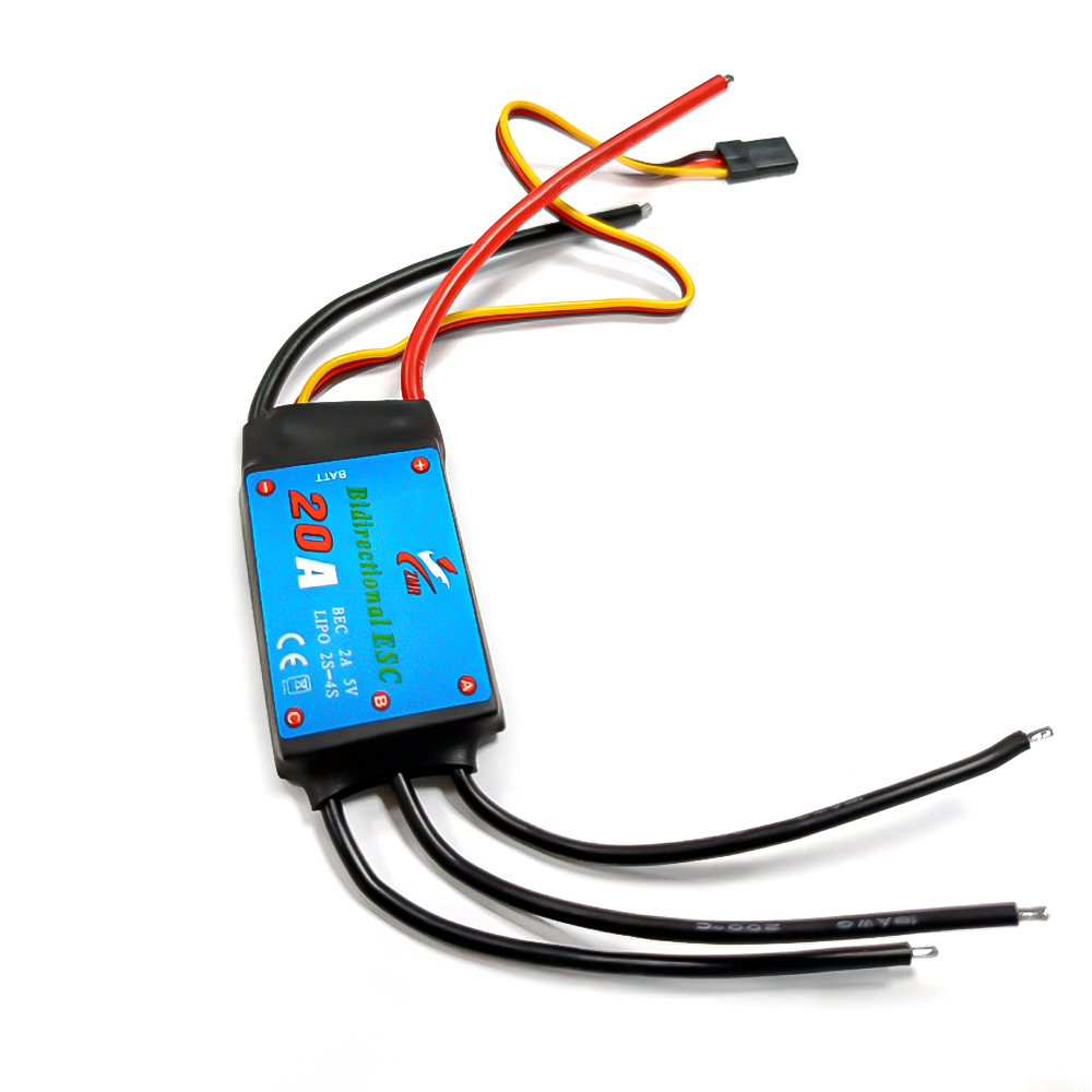 ZMR 12A-80A Bidirectional Brus - đánh giá và giá Esc Waterproof 60A