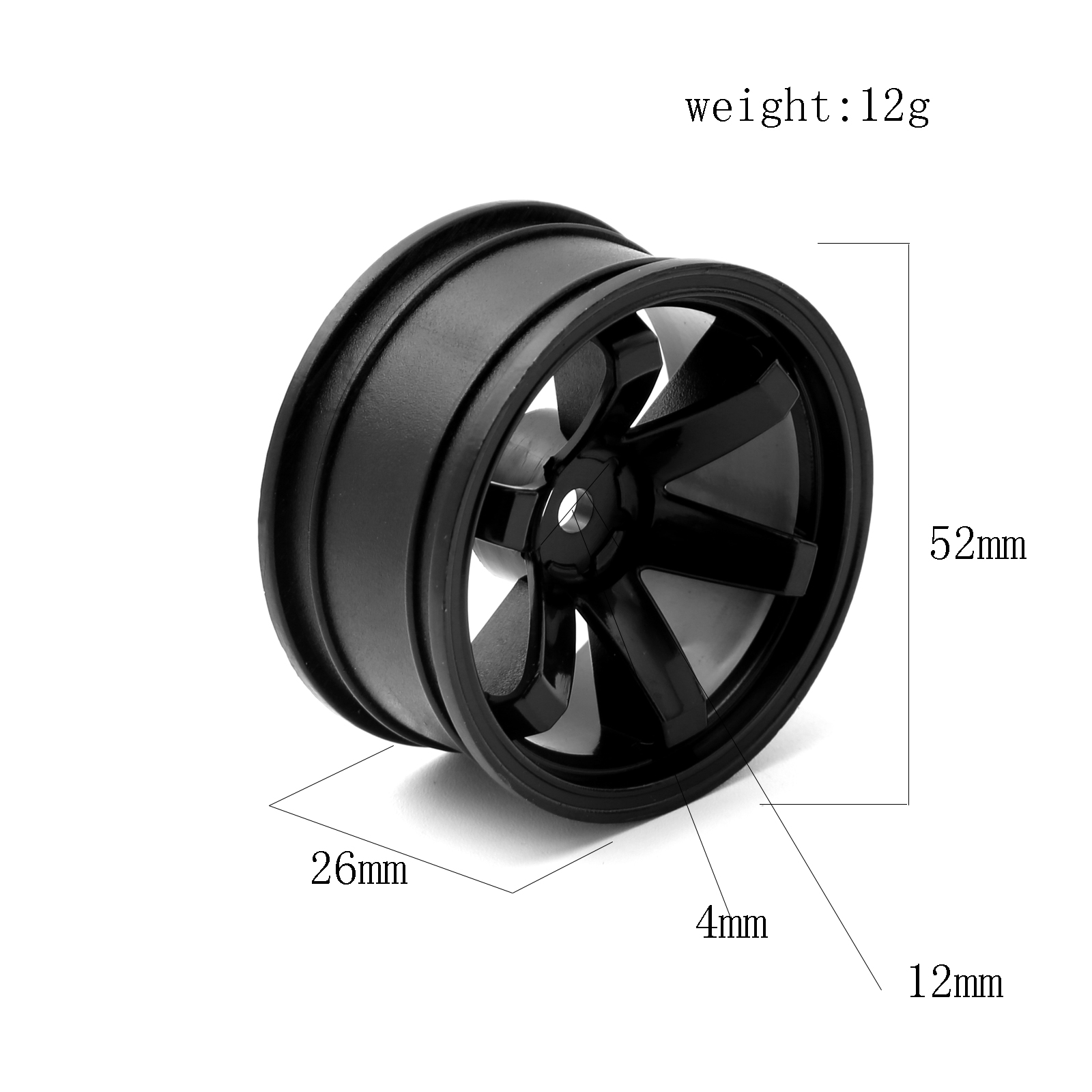 4pcs  Plastic Wheel Hub RC Rac - đánh giá và giá Rc Hobby Products