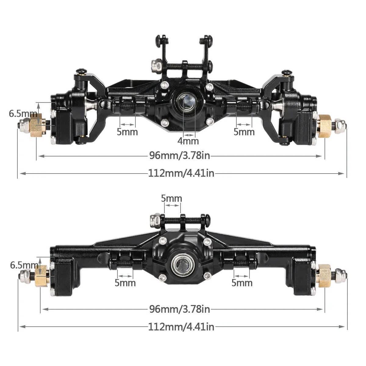 TRX4M Aluminum Front Rear Port - đánh giá và giá Rc Hobby Products