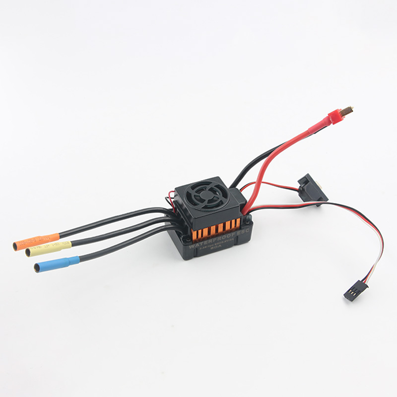 FATJAY RC Hobby RC 1:10 Car F5 - đánh giá và giá Esc Waterproof 60A