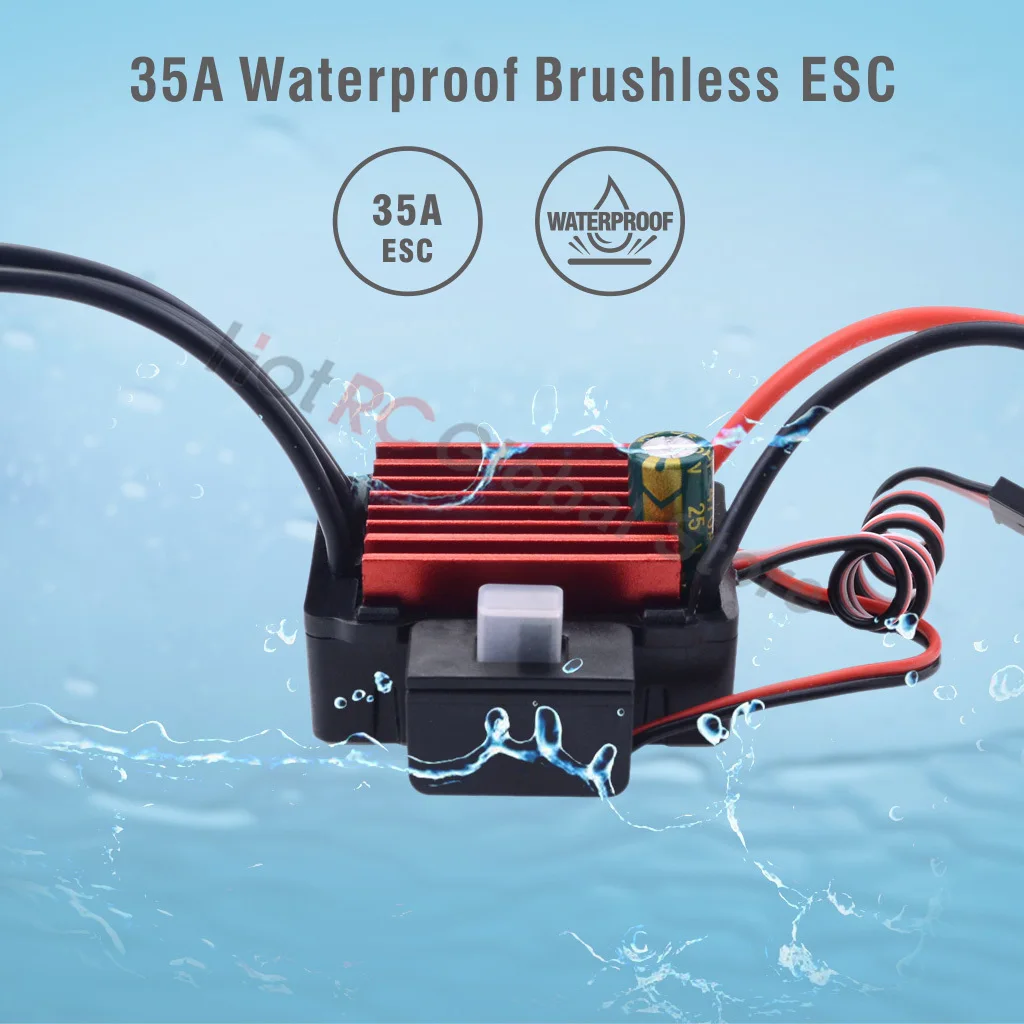 SURPASS HOBBY KK 25A 35A 45A 6 - đánh giá và giá Esc Waterproof 60A