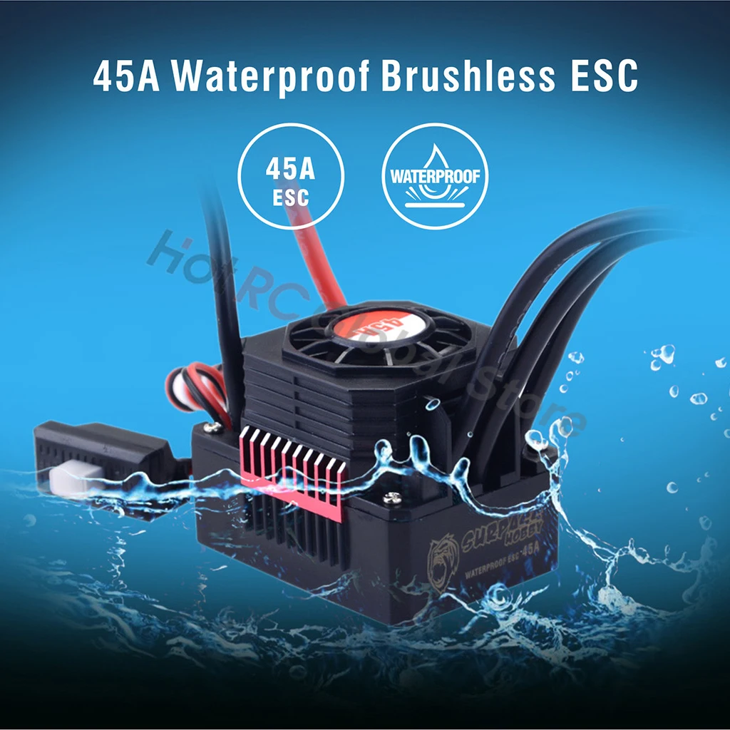 SURPASS HOBBY KK 25A 35A 45A 6 - đánh giá và giá Esc Waterproof 60A